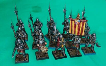 28mm Medieval Spanish Empire Heavy Infantry X8 Reconquista, Wargames etc - Image 4