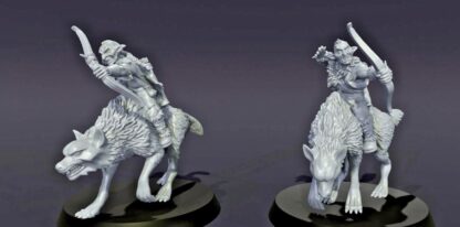 Mounted Orc Hunters - Medbury 28mm - Image 3