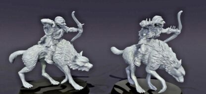 Mounted Orc Hunters - Medbury 28mm - Image 2