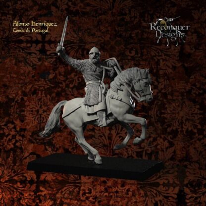 Afonso Henriquez, Count & King of Portugal, 28mm (1/56) Reconquer Designs - Image 5