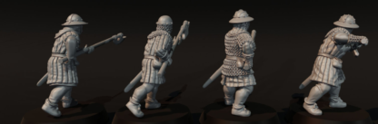 13th Century Billmen Attacking  - Medbury 28mm - Image 6