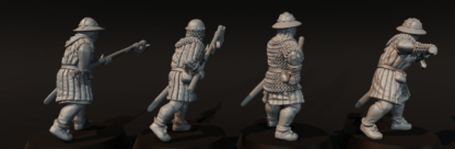 13th Century Billmen Attacking  - Medbury 28mm - Image 5