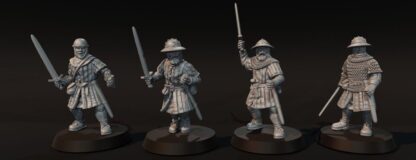 14th Century Scots with Sword and Shield - Medbury 28mm