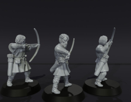 Woodsmen Peasant Archers Medbury 28mm - Image 2