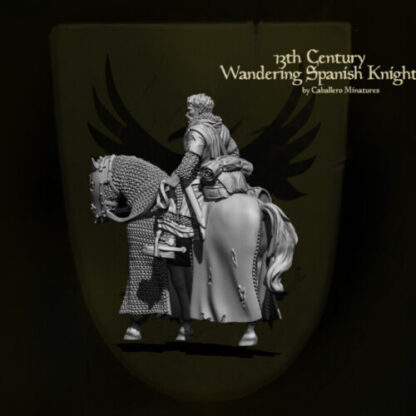 13th Century Spanish Questing Knight (Caballero Andante)28mm Reconquer Designs - Image 3