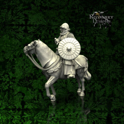 Al-Mu'tamid ibn Abbad, ruler of the Taifa of Seville, 28mm Reconquer Designs