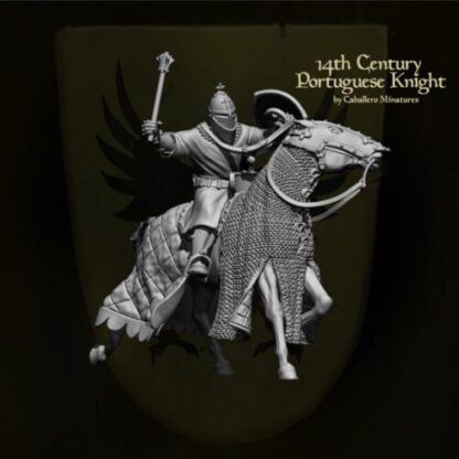 28mm Reconquer Designs 14th Century Portuguese Knight