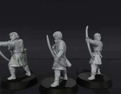 Woodsmen Peasant Archers Medbury 28mm - Image 3