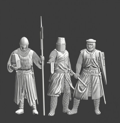 Scandinavian Crusaders - 28mm (1/56) Northern Crusades Miniatures