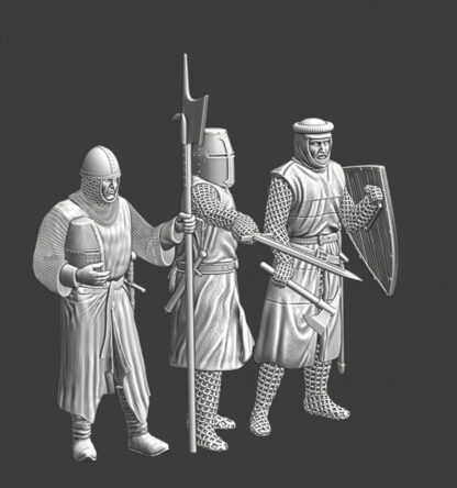 Scandinavian Crusaders - 28mm (1/56) Northern Crusades Miniatures