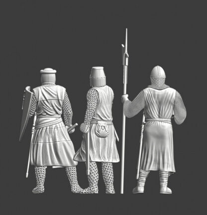 Scandinavian Crusaders - 28mm (1/56) Northern Crusades Miniatures