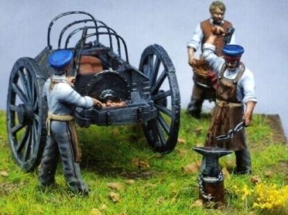 28mm British Napoleonic Field Forge Set - Waterloo. Peninsula etc