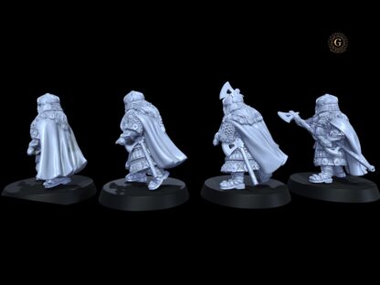 Dwarf Gemwardens X4 ideal MESBG, LoTR, 28mm , Wargames and Collectors. - Image 4