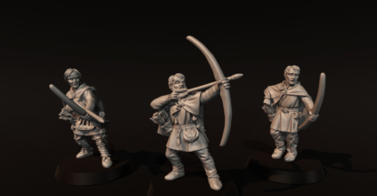 28mm Dark Ages Archers Set 2 - Ideal MESBG Wargames and Collectors