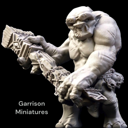 Cave Troll with Ruined Pillar - MESBG LOTR 28mm 1/56 Wargames Collectors