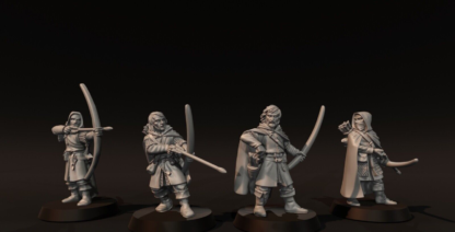 Ranger Archers Set 1 -  MESBG, LoTR etc  Wargames and Collectors 28mm 1/56 - Image 7