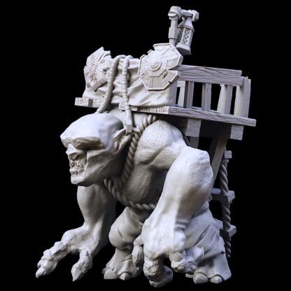 Carrier Troll -  28mm ideal MESBG LOTR Wargames Collectors Dioramas etc