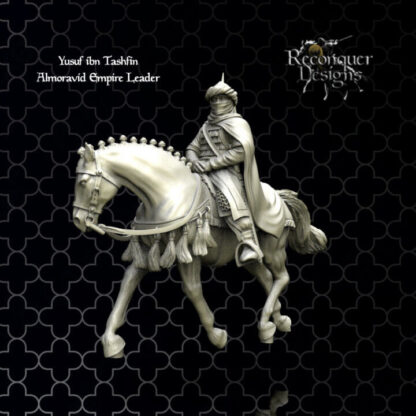 Yusuf ibn Tashfin, Almoravid Empire Leader. 28mm  Reconquer Designs - Image 2