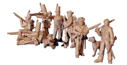 Napoleonic British 95th Rifles 18 28mm Figures, Sharpe, Waterloo / Peninsula