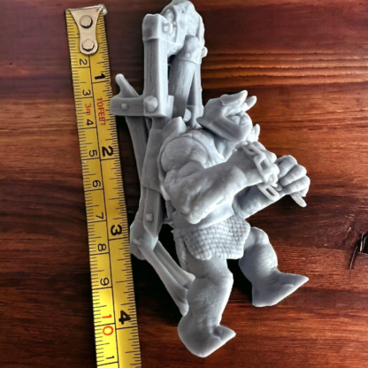 Catapult Troll - MESBG LOTR 28mm 1/56 Unpainted Wargames Collectors Figure - Image 2