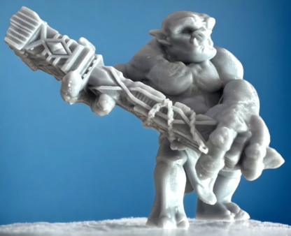 Cave Troll with Ruined Pillar - MESBG LOTR 28mm 1/56 Wargames Collectors - Image 2