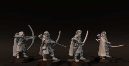 Ranger Archers Set 1 -  MESBG, LoTR etc  Wargames and Collectors 28mm 1/56 - Image 2