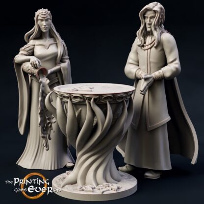 The Elven Mirror  28mm - Lord of the Rings Style Miniatures Ideal for MESBG etc