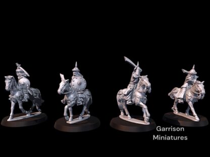 Southron Cavalry with Swords X4 28mm MESBG LOTR etc Wargames & Collectors - Image 4