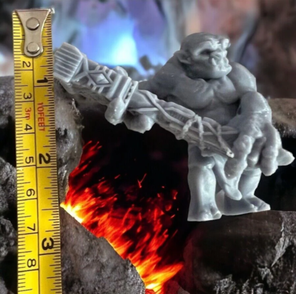 Cave Troll with Ruined Pillar - MESBG LOTR 28mm 1/56 Wargames Collectors - Image 3