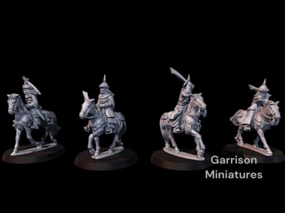 Southron Cavalry with Swords X4 28mm MESBG LOTR etc Wargames & Collectors - Image 5