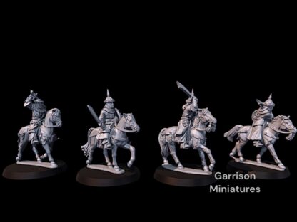 Southron Cavalry with Swords X4 28mm MESBG LOTR etc Wargames & Collectors