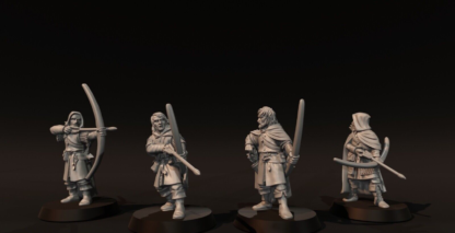 Ranger Archers Set 1 -  MESBG, LoTR etc  Wargames and Collectors 28mm 1/56 - Image 5