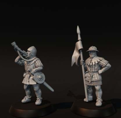 28mm Early C14th Men at Arms Command Wargames & Collectors Miniatures - Image 6