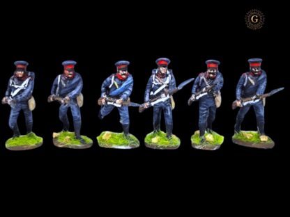 Napoleonic Prussian Landwehr Infantry Casualties 28mm Waterloo Wargames (Copy)